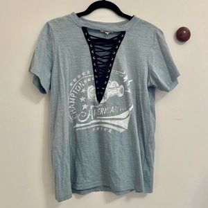 Distressed Graphic Tee
